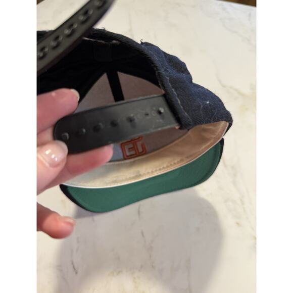 Vintage Starter San Francisco Giants Hat Cap Snapback Adjustable 100% Wool Black - Picture 3 of 7